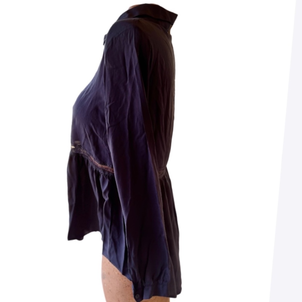 Long Sleeve Button Tunic Down - Picture 5 of 8